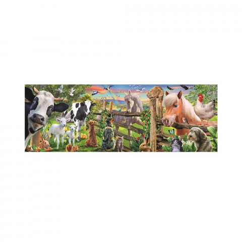 Puzzle panoramic Dino Toys Animale la ferma 150 piese [3]