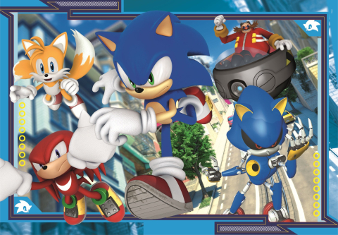 Puzzle Clementoni 180 piese Sonic [1]