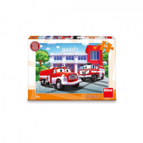 Puzzle Pompieri, 24 piese – Dino Toys [1]