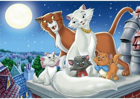 Puzzle Disney Aristocats Clementoni 30 Piese 33.5 x 23.5 cm [1]