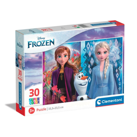 Puzzle - Puzzle Disney Frozen 2 Clementoni 30 Piese 33.5 x 23.5 cm