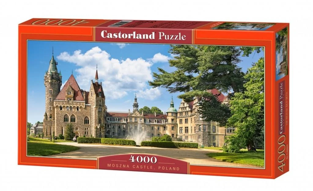 Jucării și jocuri - Puzzle 4000 piese Castelul Moszna Polonia