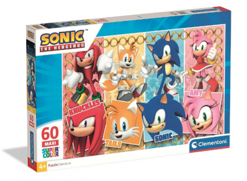 Puzzle Clementoni Sonic 60 maxi piese [0]