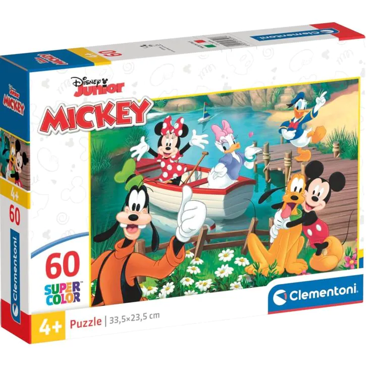 Jucării și jocuri - Puzzle copii Mickey Mouse 60 piese 33.5 x 23.5 cm