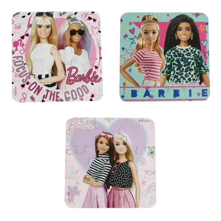 Puzzle 3 x 9 piese Barbie - Clasic [1]