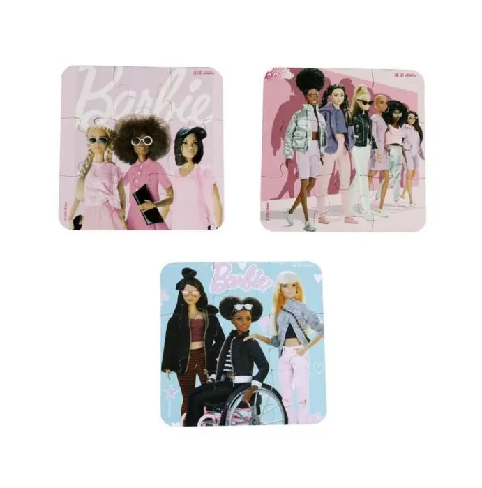 Puzzle Barbie Fashion 3x9 piese [1]