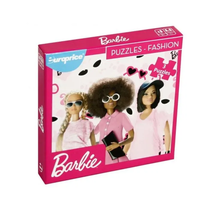 Puzzle Barbie Fashion 3x9 piese [0]
