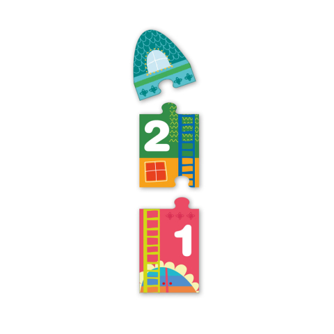 Puzzle educativ Numere 30 piese Apli [2]