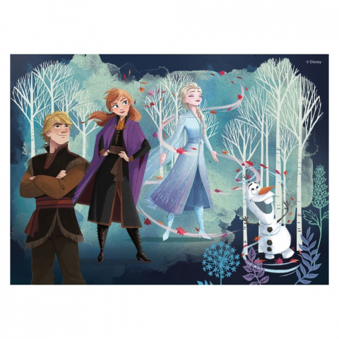 Puzzle Frozen MAXI 2 în 1, 24 piese – Lisciani [1]