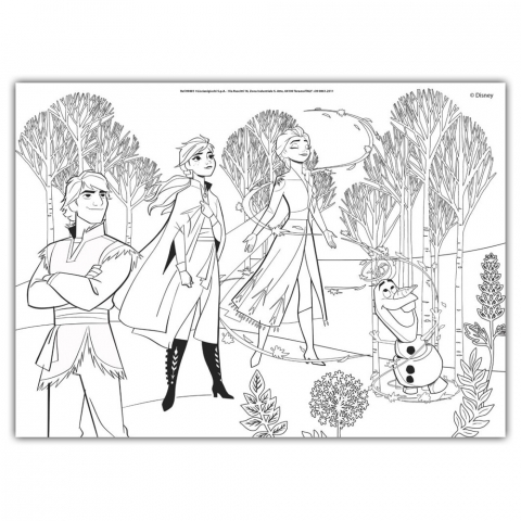 Puzzle Frozen MAXI 2 în 1, 24 piese – Lisciani [2]