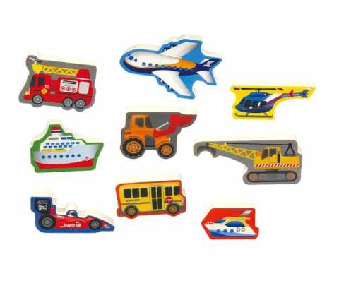 Puzzle Playgo Air & Land Craft 9 piese [1]