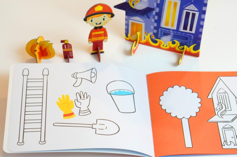 Joc educativ – Puzzle Mimorello – Pompierii [2]