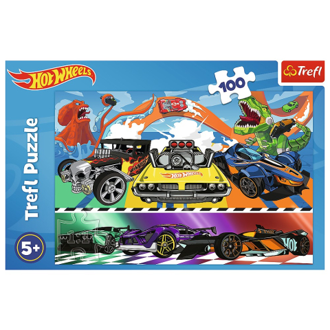 PUZZLE TREFL 100 HOT WHEELS MASINILE DE CURSE [2]