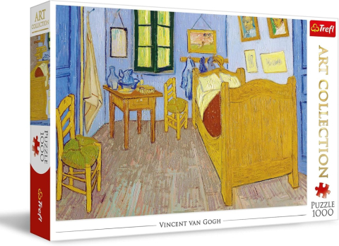 Jocuri educative și de societate - PUZZLE TREFL 1000 ART COLLECTION VINCENT VAN GOGH CAMERA DIN ARLES
