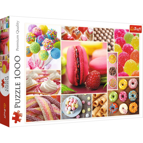 Jucării și jocuri - PUZZLE TREFL 1000 CANDYLAND