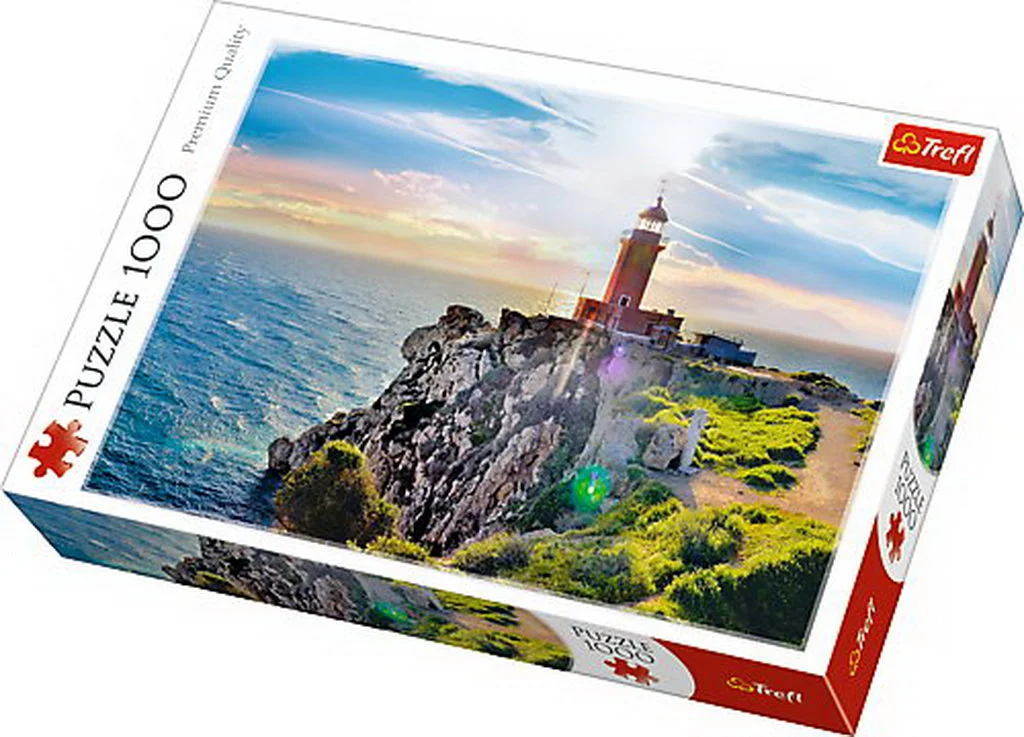 Jocuri educative și de societate - Puzzle 1000 piese Farul Melagavi Trefl