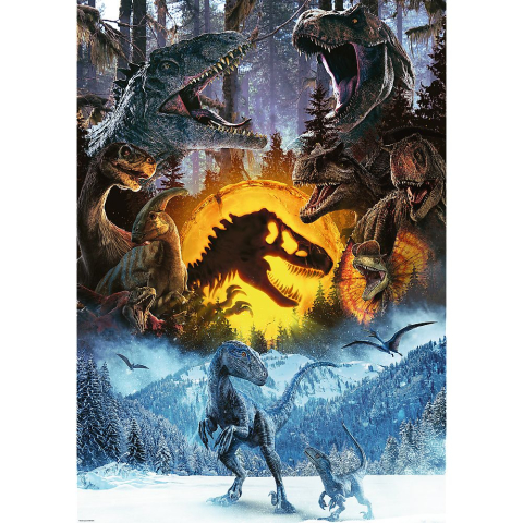 PUZZLE TREFL 1000 JURASSIC WORLD IN LUMEA JURASSIC PARK [1]