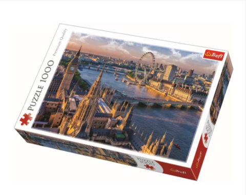Jocuri educative și de societate - Puzzle 1000 piese Londra Raul Tamisa Trefl