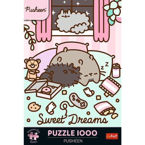 PUZZLE TREFL 1000 PREMIUM PLUS PUSHEEN VISE PLACUTE [2]