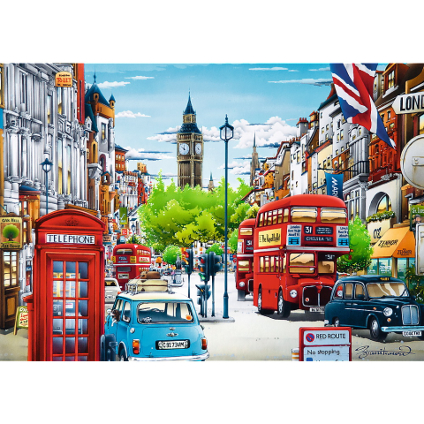 PUZZLE TREFL 1000 STRADA IN LONDRA [1]