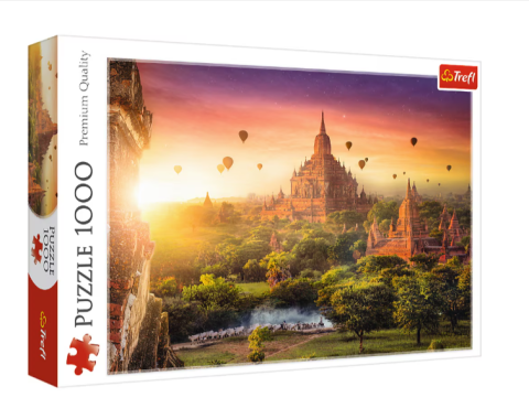 Jocuri educative și de societate - Puzzle 1000 piese Templu Burma Trefl