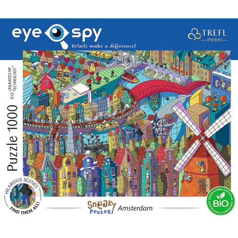 PUZZLE TREFL 1000 UFT EYE SPY AMSTERDAM [2]