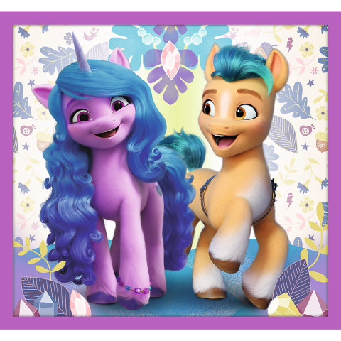 PUZZLE TREFL 10IN1 MY LITTLE PONY -  PONEII STRALUCITORI [6]