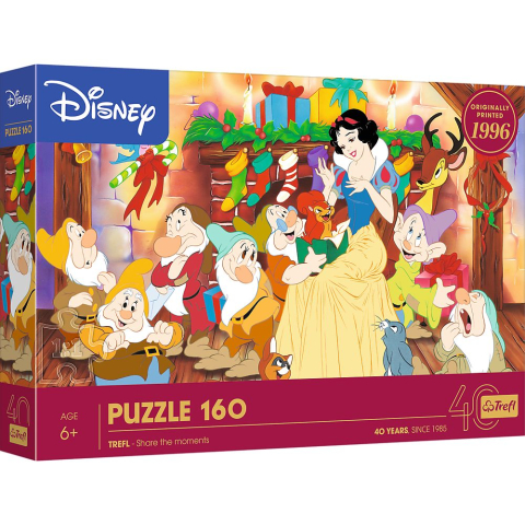 Jocuri educative și de societate - PUZZLE TREFL 160 DISNEY ALBA CA ZAPADA SI CEI 7 PITICI