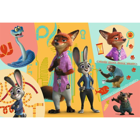 PUZZLE TREFL 160 DISNEY ZOOTROPOLIS IMPREUNA IN ZOOTOPIA [1]