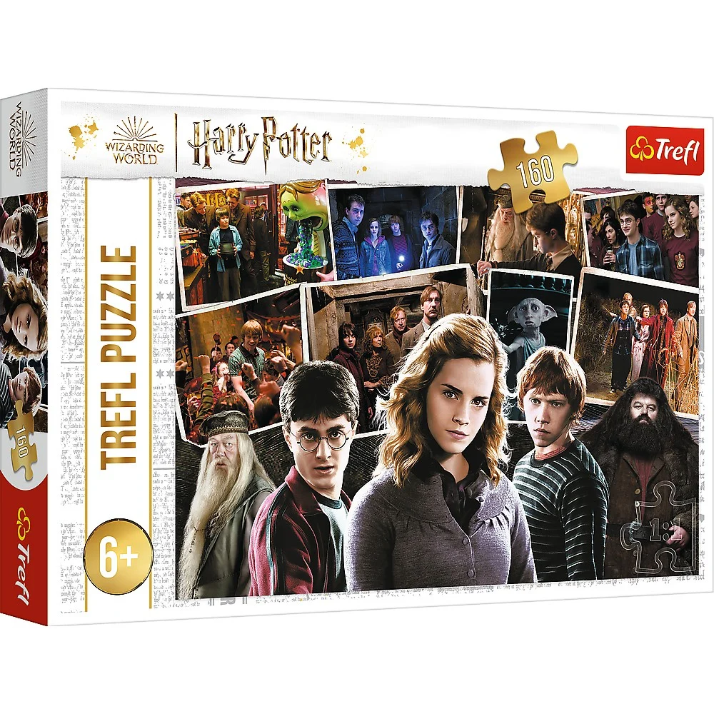 Jocuri educative și de societate - Puzzle 160 piese Harry Potter Wizarding World Trefl