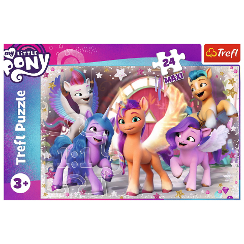 PUZZLE TREFL 24 MAXI MY LITTLE PONY - BUCURIA PONEILOR [2]