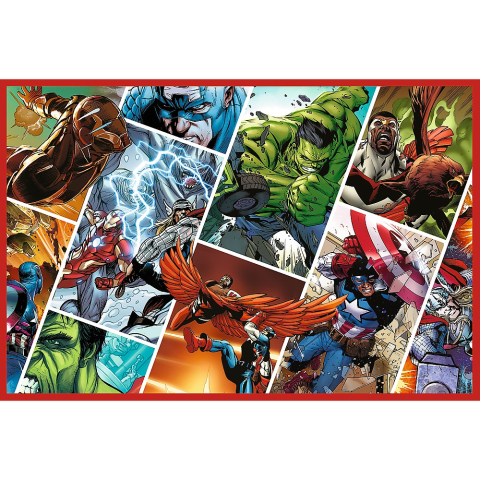 PUZZLE TREFL 2X200 MARVEL AVENGERS APARATORII LUMII [2]