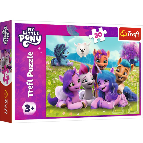 Jucării și jocuri - PUZZLE TREFL 30 MY LITTLE PONY PONEII PRIETENOSI