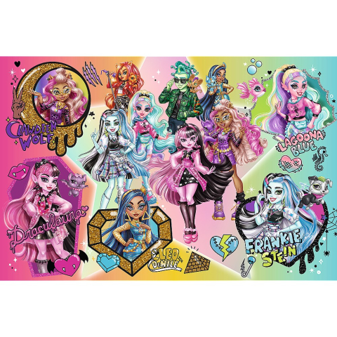 PUZZLE TREFL 300 MONSTER HIGH ZOMBI IN TOP [1]