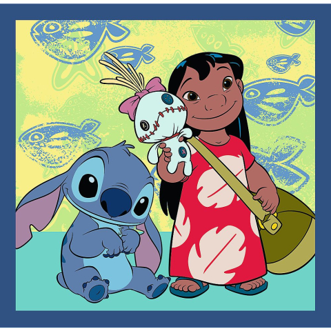 PUZZLE TREFL 3IN1 DISNEY STITCH ORA STITCH [2]