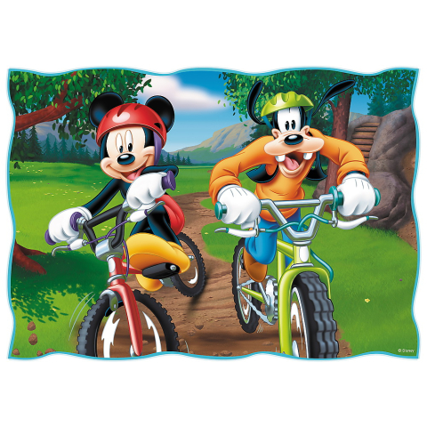 PUZZLE TREFL 4IN1 MICKEY MOUSE ZIUA DEOSEBITA [2]