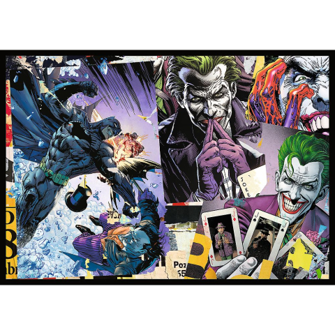 PUZZLE TREFL 4X250 BATMAN DC BATMAN IN ACTIUNE [3]