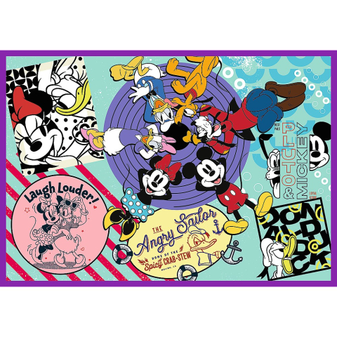 PUZZLE TREFL 4X250 DISNEY MICKEY MOUSE SI PRIETENII [1]