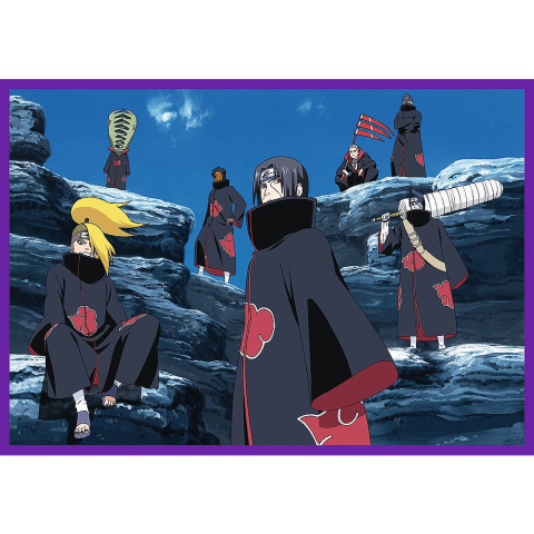 PUZZLE TREFL 4X250 NARUTO SHIPPUDEN AVENTURILE LUI NARUTO UZUMAKI [4]