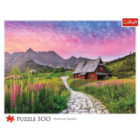 PUZZLE TREFL 500 HALA GASIENICOWA IN MUNTII TATRA [2]