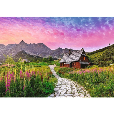 PUZZLE TREFL 500 HALA GASIENICOWA IN MUNTII TATRA [1]