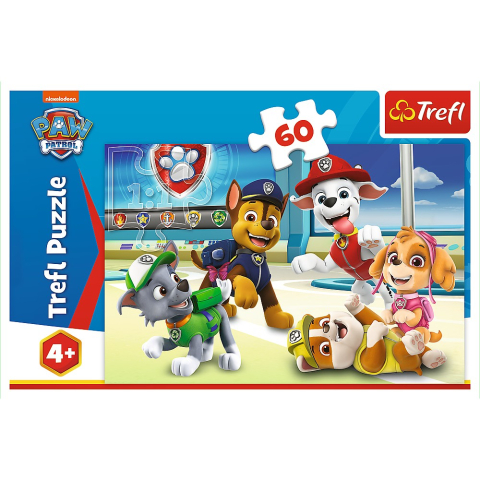 PUZZLE TREFL 60 PATRULA CATELUSILOR IN LUMEA CATEILOR [2]