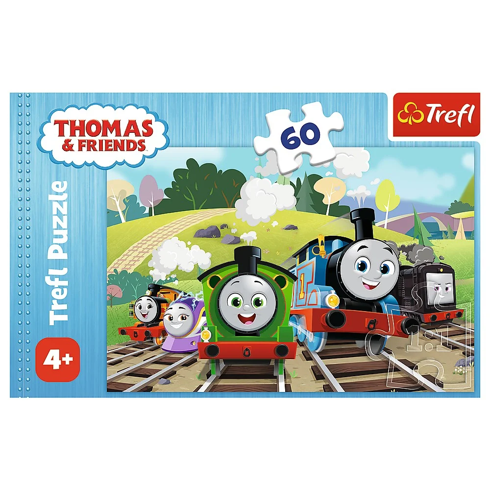 Puzzle 60 piese Thomas in excursie Trefl [1]