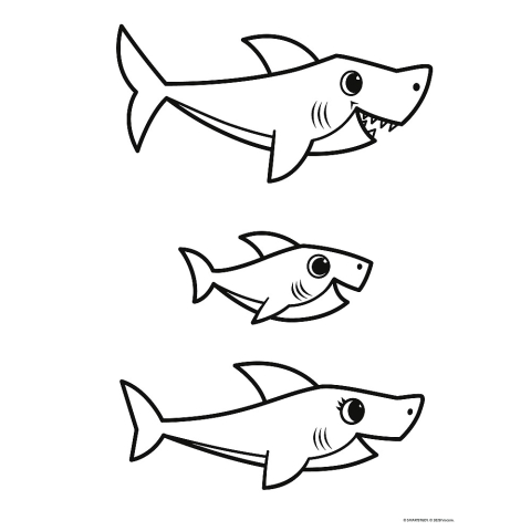 PUZZLE TREFL PRIMO BABY MAXI 2X10 BABY SHARK [4]