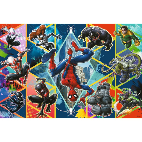 PUZZLE TREFL PRIMO SUPER SHAPE XXL 160 SPIDERMAN [1]