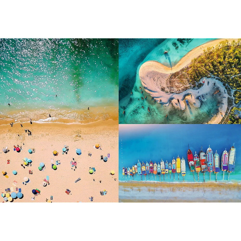 Puzzle 1500 piese La Malul Marii Trefl Prime Unlimited Fit Technology [1]