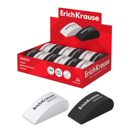 Birotică și accesorii birou - Radiera Sensor Black&Whitе ErichKrause
