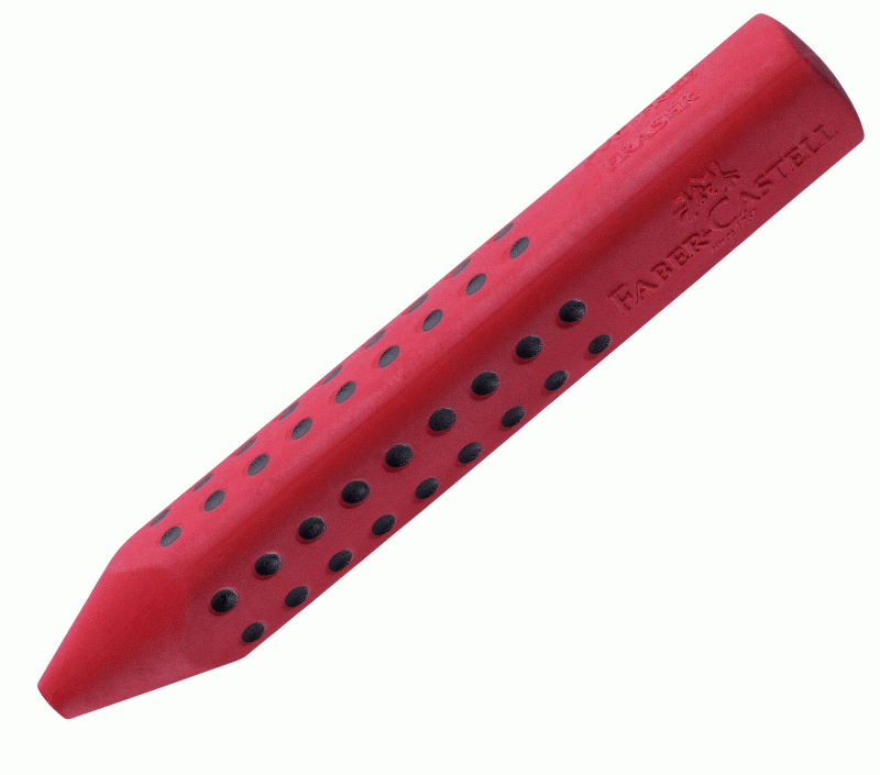 Birotică și accesorii birou - Radiera creion Grip 2001 rosie/albastra Faber-Castell
