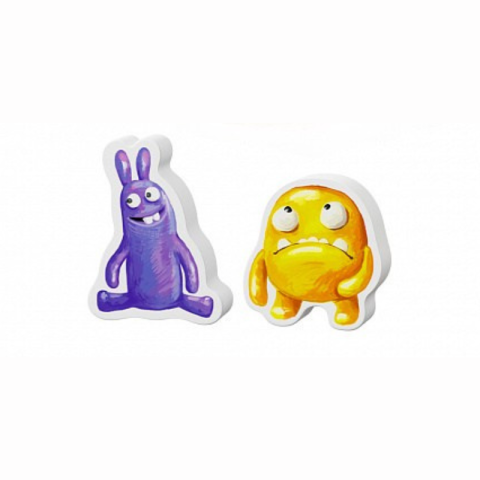 Noutăți Librăria Compas - Radiera ErichKrause Jolly Friends 24 x 26 mm modele diferite