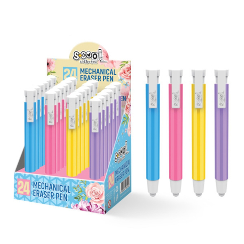 Instrumente de scris - Radiera mecanica 13 cm diverse culori S Cool Collection